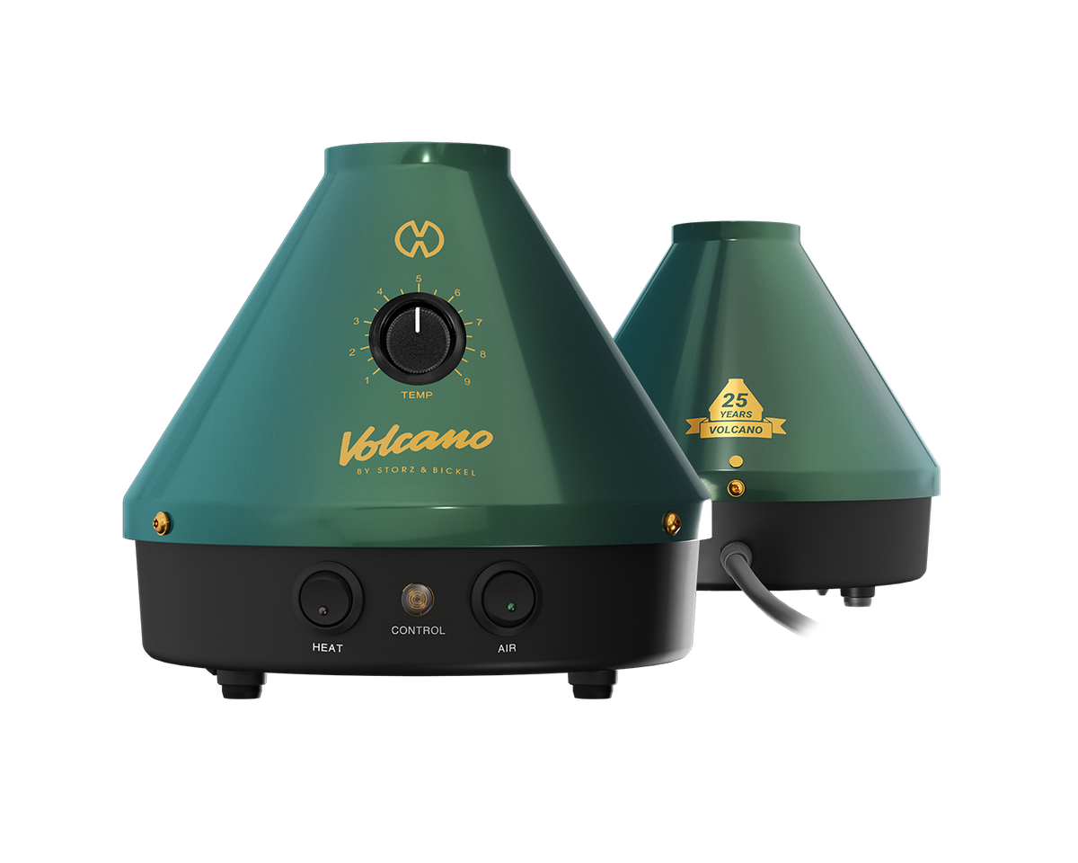 Storz & Bickel Volcano Classic — edizione limitata verde/oro 25 anni