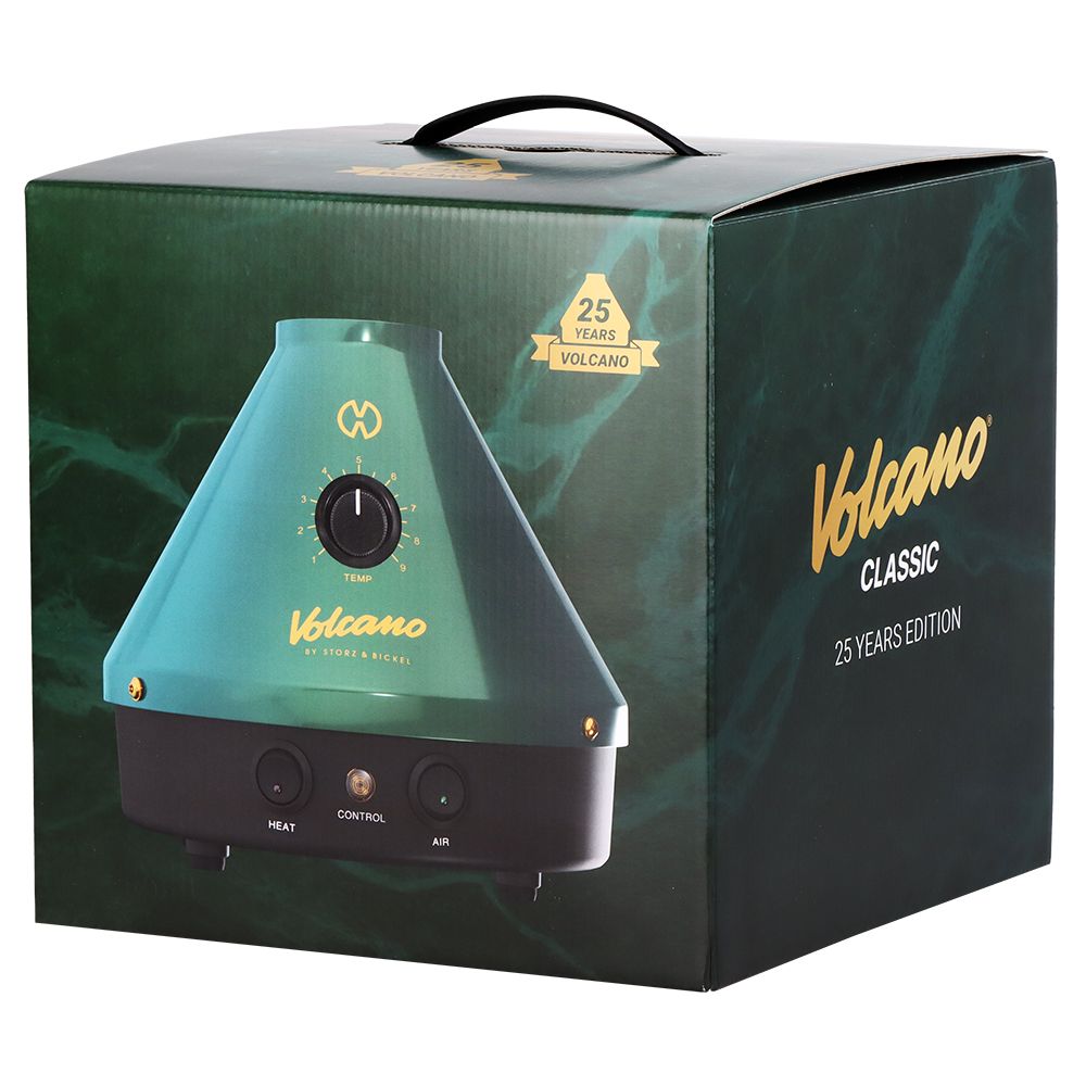 Storz & Bickel Volcano Classic — edizione limitata verde/oro 25 anni