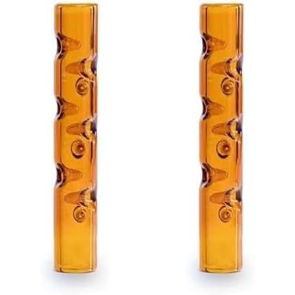 Bocchino in vetro con fossette di raffreddamento per POTV Lobo, ONE, XMAX V3 Pro, pack da 2