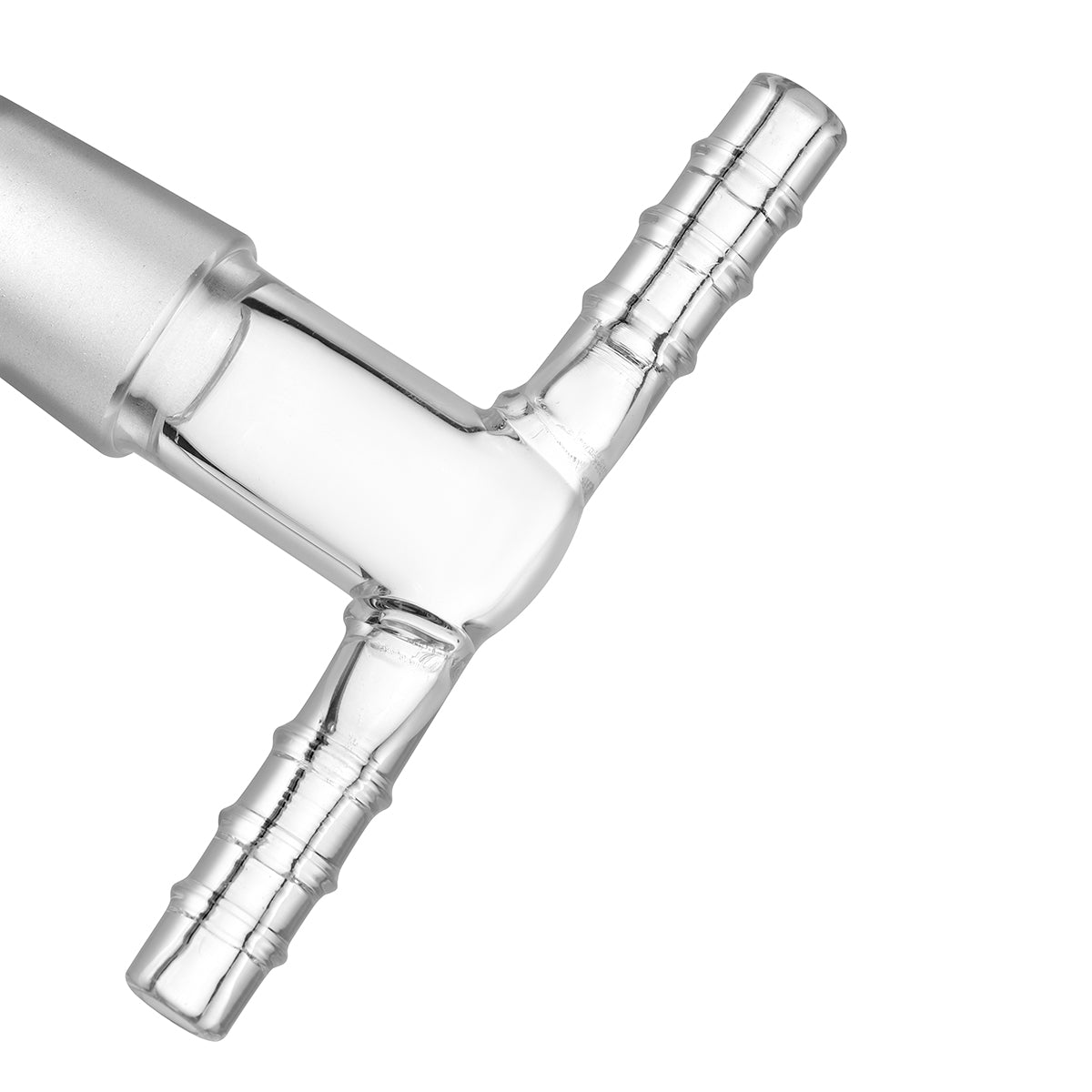 Adattatore a gomito doppio tubo con retina in vetro (pack da 2) — XQ2 / Extreme Q