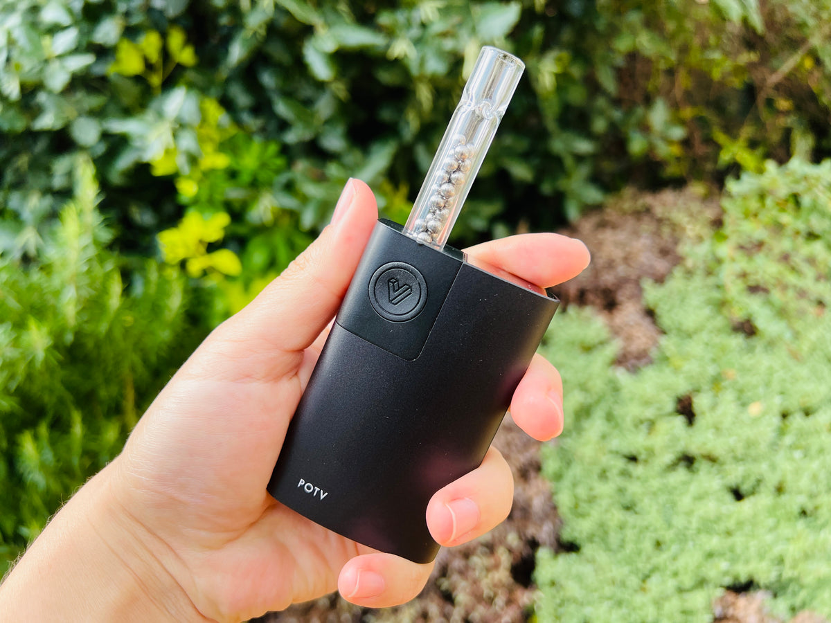 Bocchino sottile con perle inox per POTV Lobo e One — pack da 2
