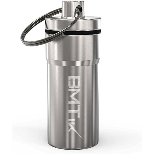 Mini capsula antiodore in alluminio, argento