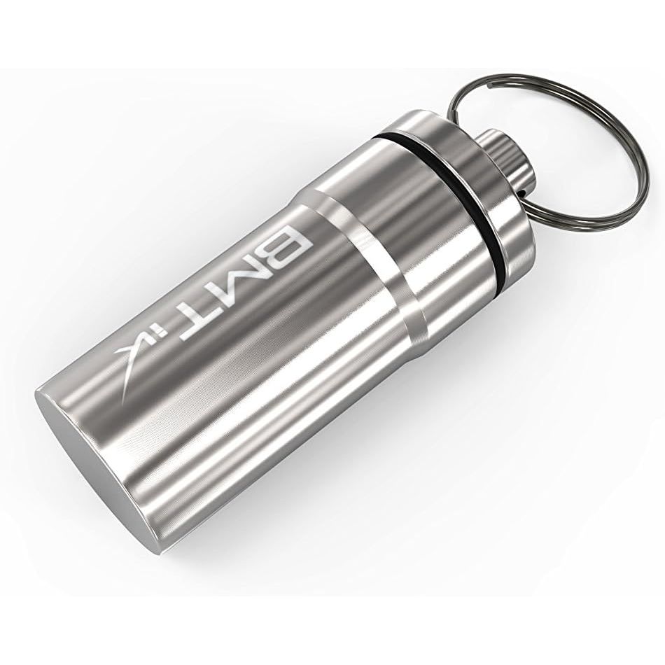 Mini capsula antiodore in alluminio, argento