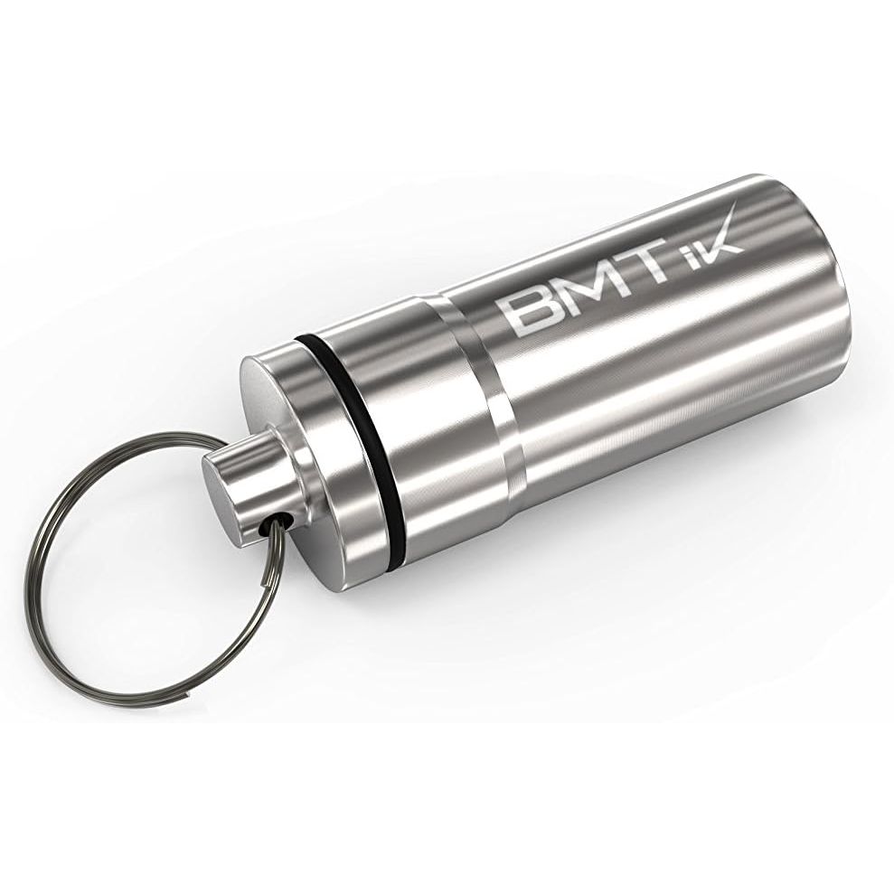 Mini capsula antiodore in alluminio, argento