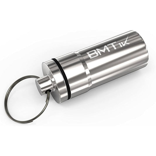Mini capsula antiodore in alluminio, argento