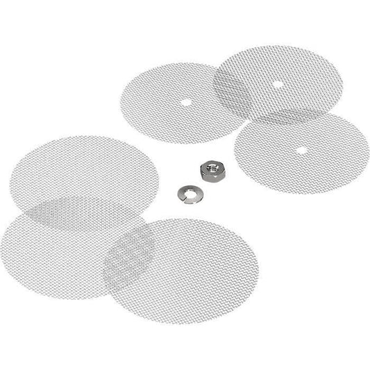 Normal retine Set per Volcano Easy Valve Aroma Diffuser Spare retine Set (3 Upper, 3 Lower retine and 1 Nut and 1 Washer) - Normal Mesh