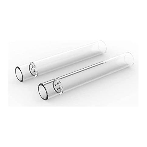 Bocchino corto classico in vetro (70 mm, pack da 2) per Arizer ArGo SRT