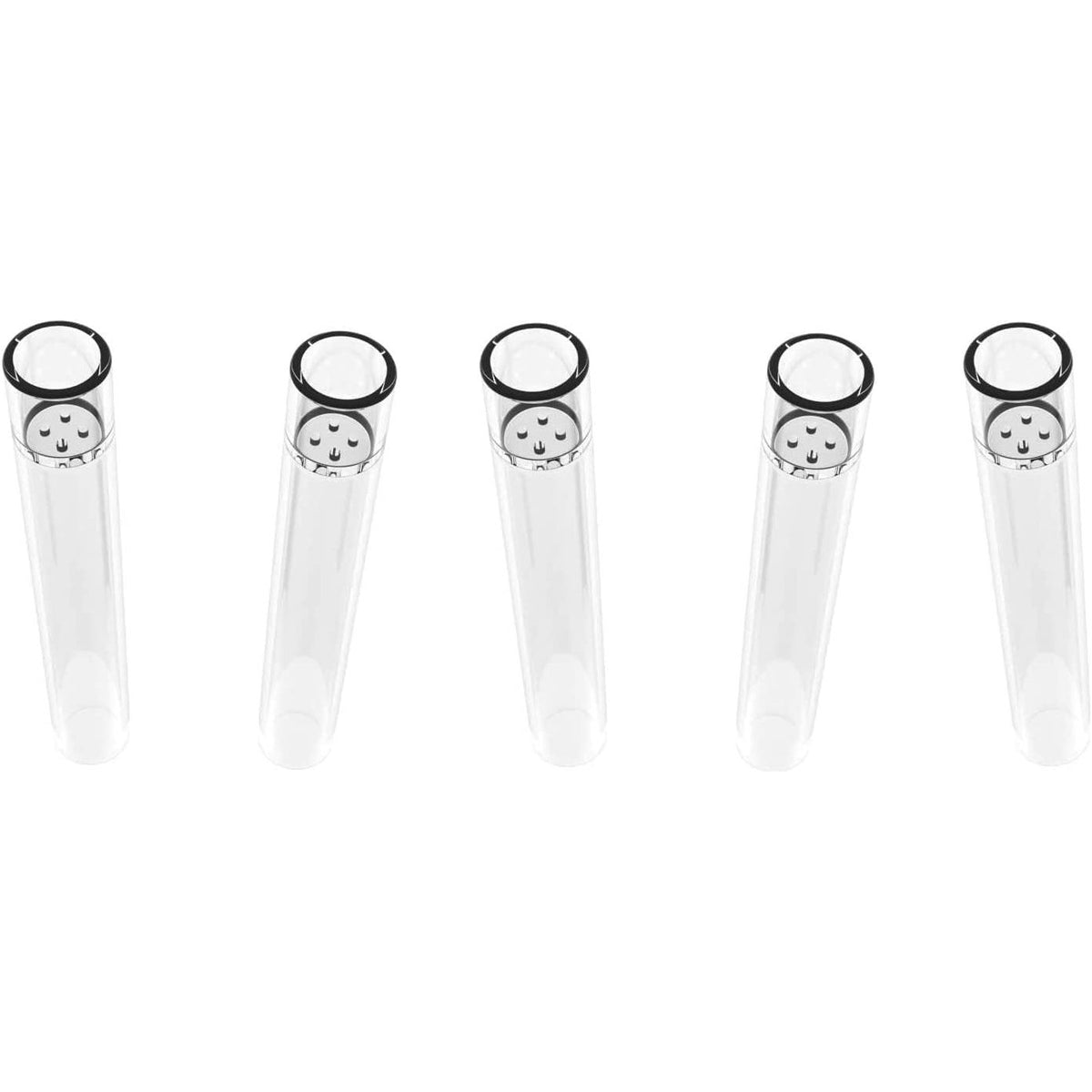 Bocchino corto classico in vetro (70 mm, pack da 5) per Arizer ArGo SRT