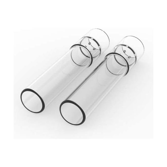 Bocchino corto classico in vetro (70 mm, pack da 2) per Arizer Solo 3 e Air Max