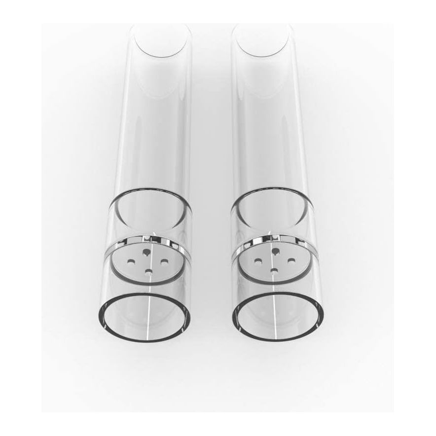 Bocchino corto classico in vetro (70 mm, pack da 2) per Arizer Solo 3 e Air Max