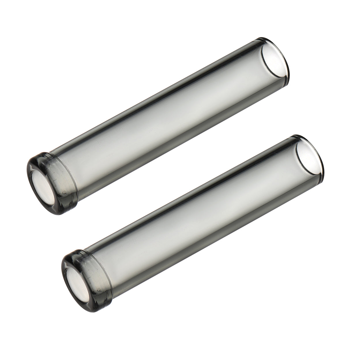 Short Shaded Black bocchino in vetro per XMAX V3 Pro and XMAX V4 Pro Vaporizers, 60mm, pack da 2
