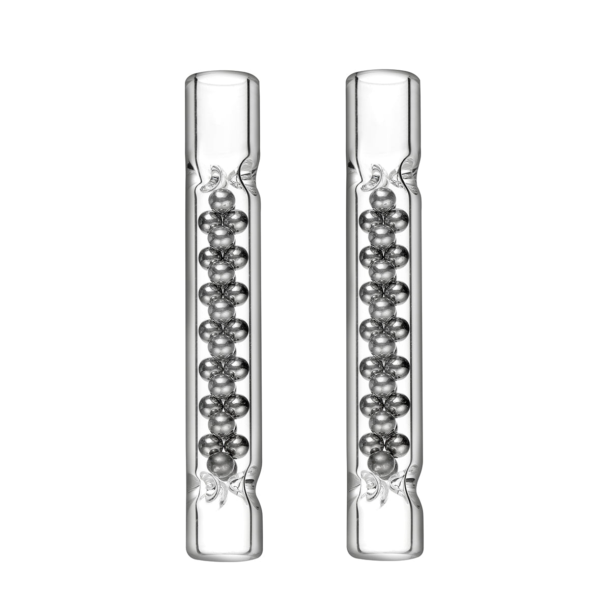 Bocchino sottile con perle inox per POTV Lobo e One — pack da 2