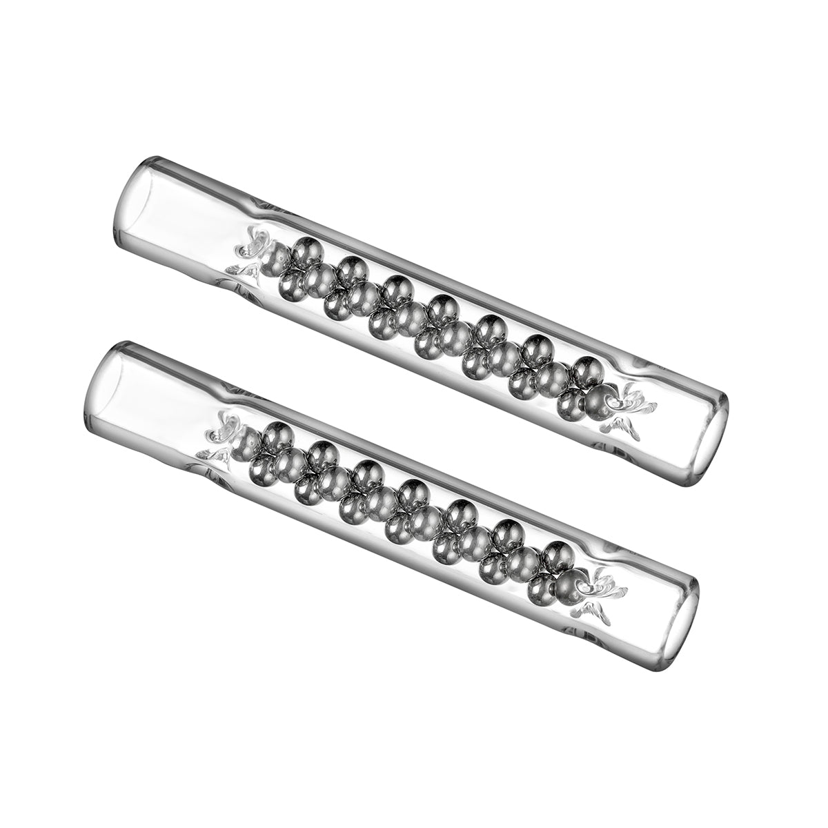 Bocchino sottile con perle inox per POTV Lobo e One — pack da 2