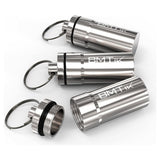 Capsule antiodore in alluminio (argento) — pack da 3