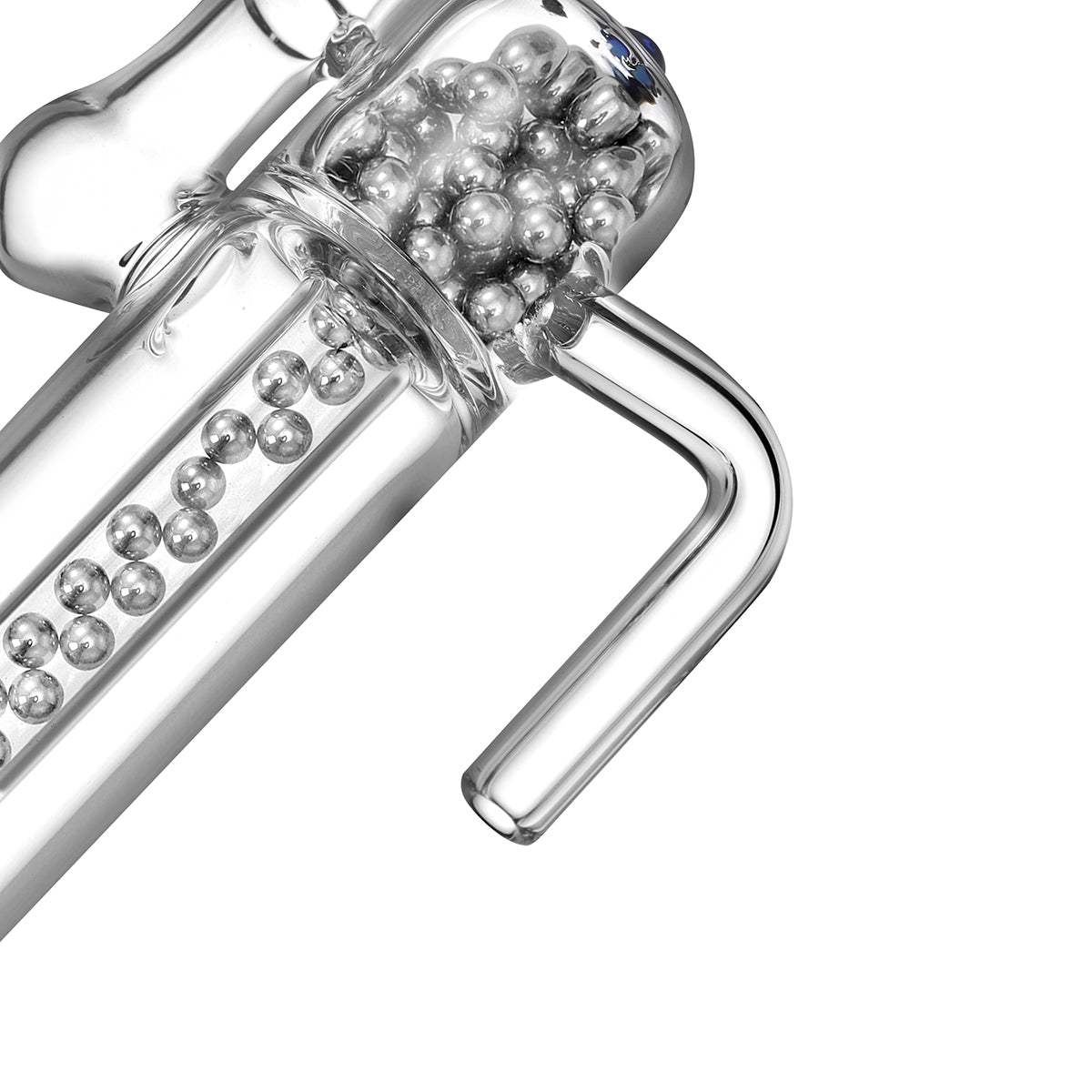 The 'Steel Stream' XL Bubbler (Dual Cooling) per Venty Vaporizer